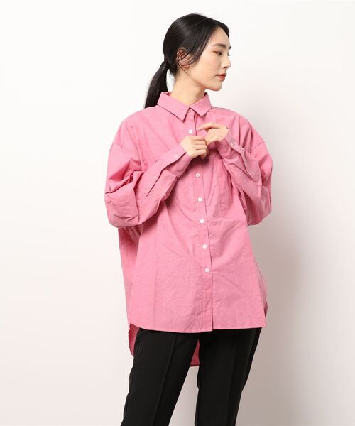 PAGEBOY（ページボーイ）の「CORE / オックスダッドシャツ（シャツ/ブラウス・レディース・レッド/オフホワイト/グリーン系その他・FREE）」の11枚目の写真