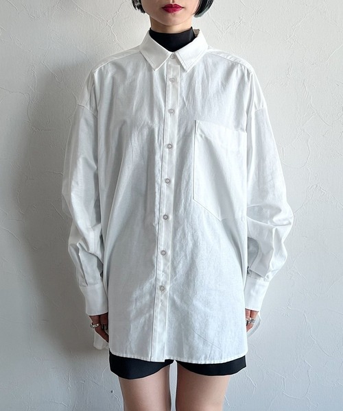 PAGEBOY（ページボーイ）の「CORE / オックスダッドシャツ（シャツ/ブラウス・レディース・レッド/オフホワイト/グリーン系その他・FREE）」の10枚目の写真