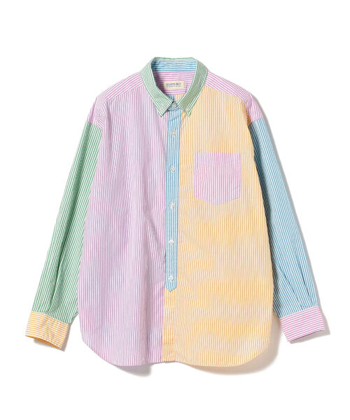 BEAMS BOY(ビームスボーイ)の「BEAMS BOY / コットンローン クレイジー ボタンダウン ロングスリーブシャツ(シャツ/ブラウス・レディース・ブルー/その他・ONE SIZE)」の19枚目の写真