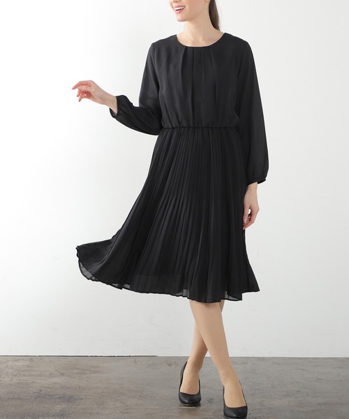 プリーツ使いワンピース ワンピース Honeys ハニーズ のファッション通販 Zozotown