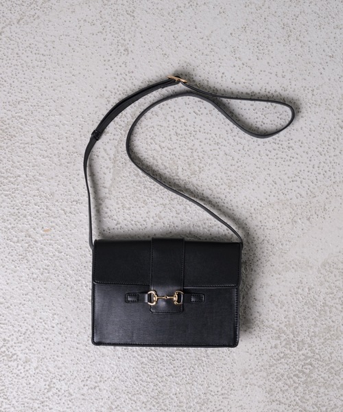 shiki tokyo(シキトウキョウ)の「Bit Chain Square Shoulder Bag / ビットチェーンスクエアショルダーバッグ(ショルダーバッグ・メンズ・ブラック・FREE)」の6枚目の写真