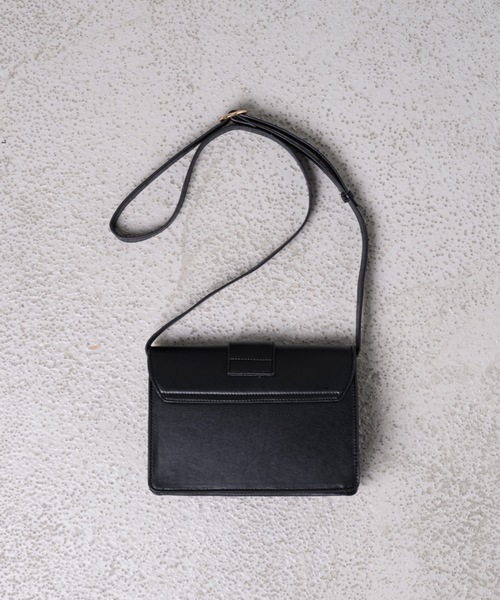shiki tokyo(シキトウキョウ)の「Bit Chain Square Shoulder Bag / ビットチェーンスクエアショルダーバッグ(ショルダーバッグ・メンズ・ブラック・FREE)」の7枚目の写真