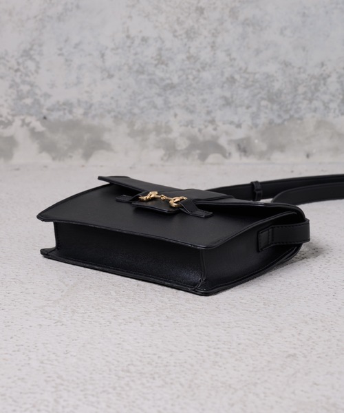 shiki tokyo(シキトウキョウ)の「Bit Chain Square Shoulder Bag / ビットチェーンスクエアショルダーバッグ(ショルダーバッグ・メンズ・ブラック・FREE)」の10枚目の写真