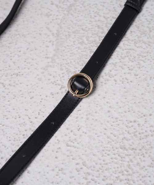 shiki tokyo(シキトウキョウ)の「Bit Chain Square Shoulder Bag / ビットチェーンスクエアショルダーバッグ(ショルダーバッグ・メンズ・ブラック・FREE)」の11枚目の写真