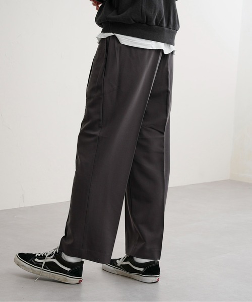 CPCM(シーピーシーエム)の「22SS1タックスラックス(スラックス・メンズ・チャコールグレー/グレイッシュベージュ/グリーン・SMALL/MEDIUM/LARGE)」の10枚目の写真