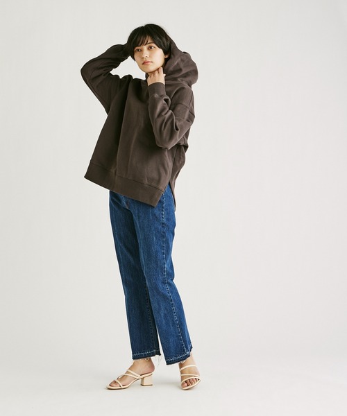 INED CLARO（イネドクラロ）の「ストレートデニムパンツ（デニムパンツ・レディース・ネイビー/ブルー・9号/7号）」の14枚目の写真