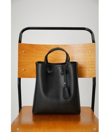 AZUL by moussy | KNOT HANDLE SQUARE TOTE BAG/ノットハンドルスクエアトートバッグ(ショルダーバッグ)