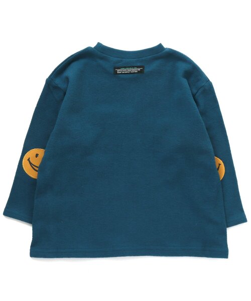 BREEZE（ブリーズ）の「/FOスマイルパッチTシャツ（Tシャツ/カットソー・キッズ・イエロー/オレンジ/ブルー/サックスブルー/レインボー・120/130/140/150/100/90/110）」の8枚目の写真
