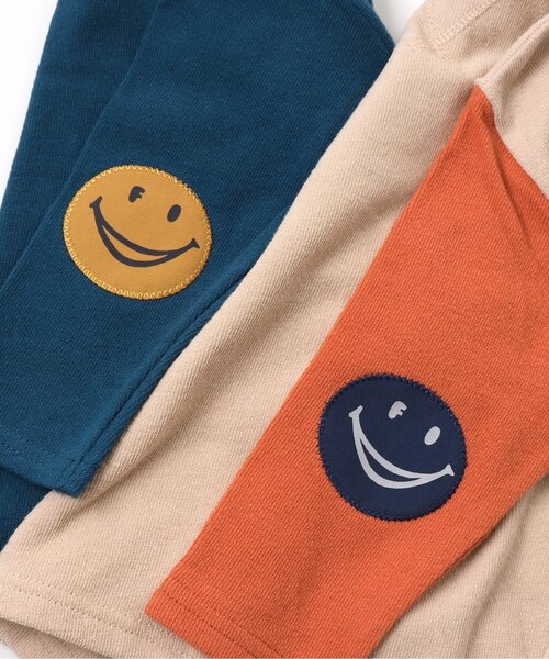 BREEZE（ブリーズ）の「/FOスマイルパッチTシャツ（Tシャツ/カットソー・キッズ・イエロー/オレンジ/ブルー/サックスブルー/レインボー・120/130/140/150/100/90/110）」の9枚目の写真