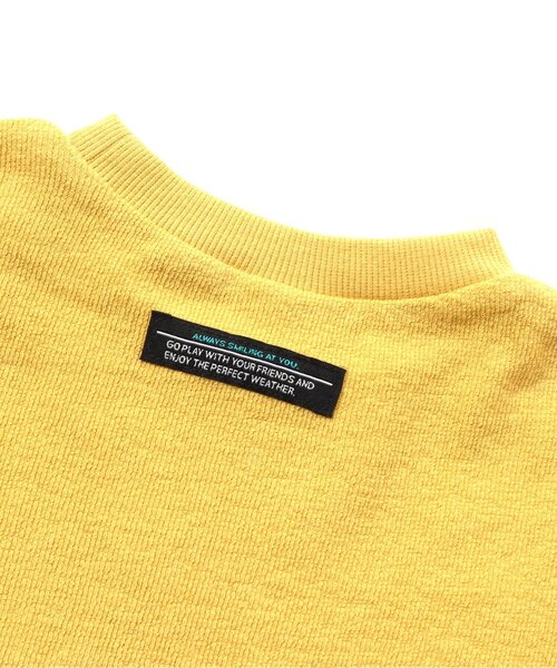 BREEZE（ブリーズ）の「/FOスマイルパッチTシャツ（Tシャツ/カットソー・キッズ・イエロー/オレンジ/ブルー/サックスブルー/レインボー・120/130/140/150/100/90/110）」の22枚目の写真