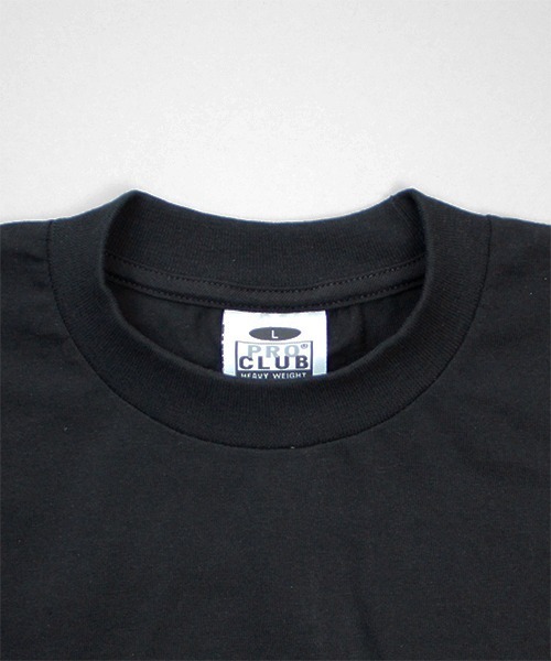 PRO CLUB (プロクラブ)の「PRO CLUB ヘビーウェイト クルーネック ロンT(Tシャツ/カットソー・メンズ・ホワイト/ブラウン/カーキ/ブラック・MEDIUM/LARGE/X-LARGE/XX-LARGE)」の15枚目の写真