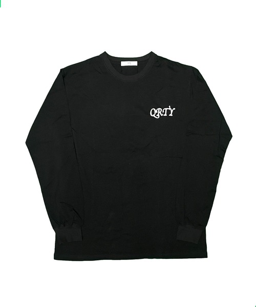 qwerty(クワーティ)の「qwerty (クワーティ)3D Embroidery LS TEE(Tシャツ/カットソー・メンズ・ホワイト/ブラック・X-LARGE/LARGE/MEDIUM)」の4枚目の写真