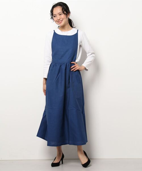 リネンコットン エプロン ドレス ワンピース Cerca チェルカ のファッション通販 Zozotown