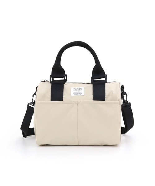 COLDE （コルデ）の「ナイロンミニボストン（ボストンバッグ・レディース・ブラック/グレイッシュベージュ・FREE）」の12枚目の写真