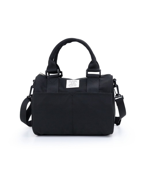 COLDE （コルデ）の「ナイロンミニボストン（ボストンバッグ・レディース・ブラック/グレイッシュベージュ・FREE）」の19枚目の写真