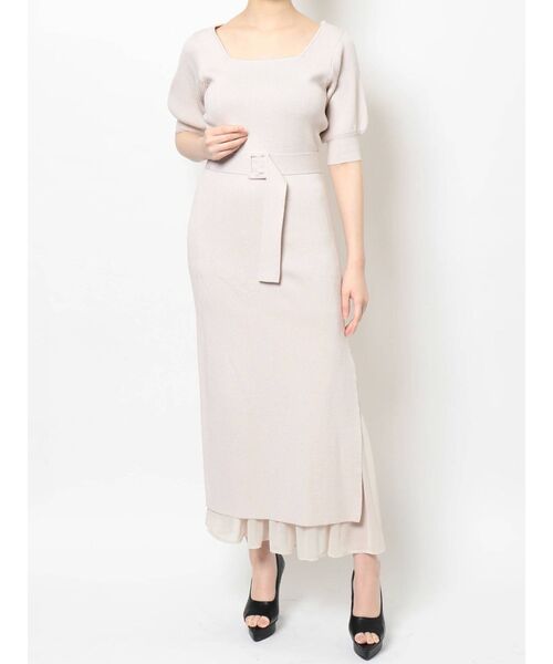 RESEXXY(リゼクシー)の「マジョリカプリーツ2WAYワンピース(ワンピース・レディース・アイボリー/ブラック/ピンク/ミント・FREE)」の15枚目の写真