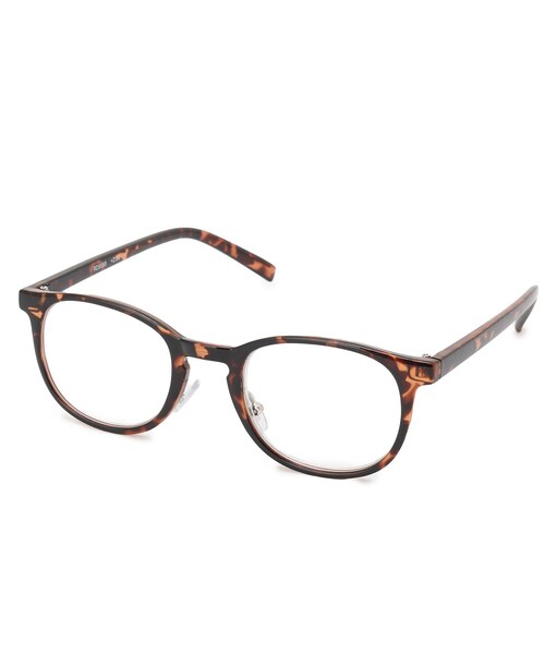 DRESKIP(ドレスキップ)の「◆【老眼鏡】ボストンリーディンググラス(サングラス・レディース・ブラウン系5・10/15 /20)」の2枚目の写真