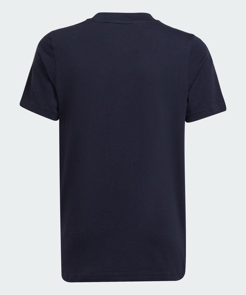 adidas(アディダス)の「アディダス エッセンシャルズ 3ストライプス 半袖Tシャツ / adidas Essentials 3-Stripes Tee / アディダス(Tシャツ/カットソー・キッズ・ロイヤルブルー/ホワイト×ブラック/ブラック×ホワイト/ダークネイビー/イエロー/ネイビー/ブルー/ブルー系その他・100/110/120/130/140/150/160)」の18枚目の写真