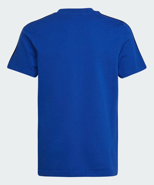 adidas(アディダス)の「アディダス エッセンシャルズ 3ストライプス 半袖Tシャツ / adidas Essentials 3-Stripes Tee / アディダス(Tシャツ/カットソー・キッズ・ロイヤルブルー/ホワイト×ブラック/ブラック×ホワイト/ダークネイビー/イエロー/ネイビー/ブルー/ブルー系その他・100/110/120/130/140/150/160)」の9枚目の写真