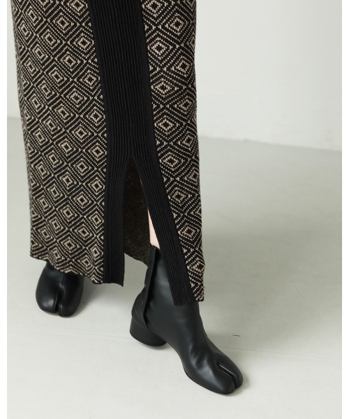 TODAYFUL（トゥデイフル）の「ニットスカート（スカート・レディース・オリーブ・36inch）」の8枚目の写真