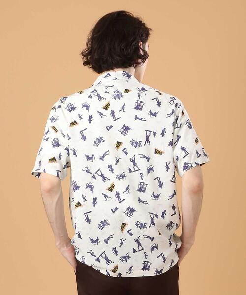 AVIREX（アヴィレックス）の「アロハシャツ A.C. ソルジャー/ALOHA SHIRT A.C. SOLDIER / アヴィレックス / AVIREX（シャツ/ブラウス・メンズ・ホワイト/ブラック・MEDIUM/LARGE/X-LARGE/XX-LARGE）」の18枚目の写真