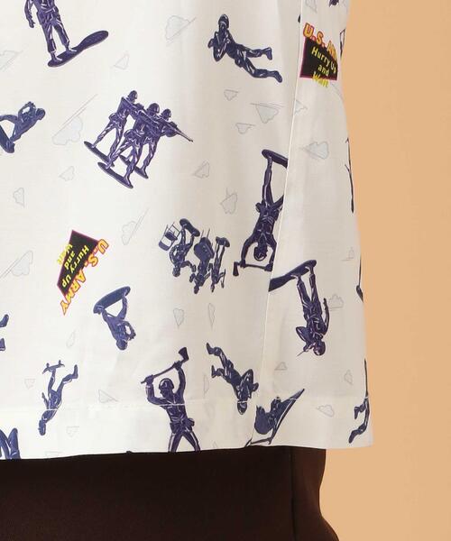 AVIREX（アヴィレックス）の「アロハシャツ A.C. ソルジャー/ALOHA SHIRT A.C. SOLDIER / アヴィレックス / AVIREX（シャツ/ブラウス・メンズ・ホワイト/ブラック・MEDIUM/LARGE/X-LARGE/XX-LARGE）」の14枚目の写真