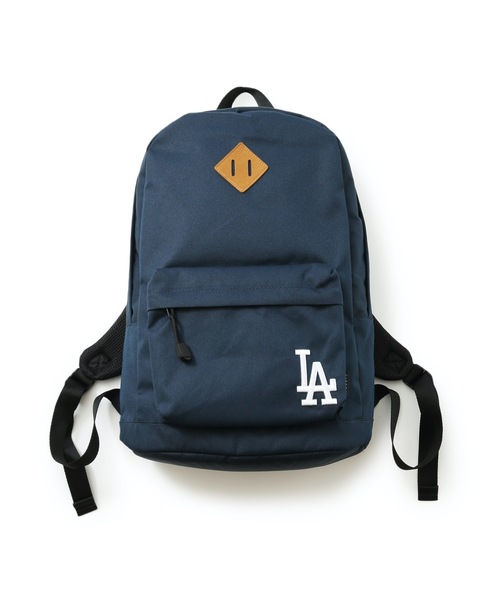 LB/S (エルビーエス)の「MLB 立体刺繍チームロゴ入りデイパック バックパック(バックパック/リュック・メンズ・ブラウン/ネイビー/ブラック・FREE)」の3枚目の写真
