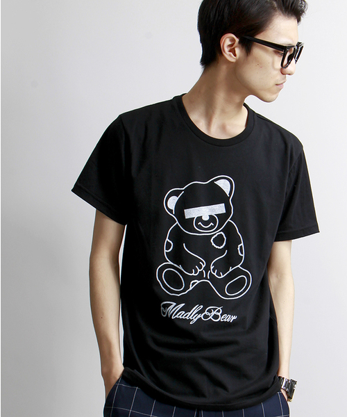 WEGO（ウィゴー）の「WEGO/ファニーモチーフTシャツ（Tシャツ/カットソー・メンズ・ホワイト/ブラック・MEDIUM/LARGE）」の12枚目の写真