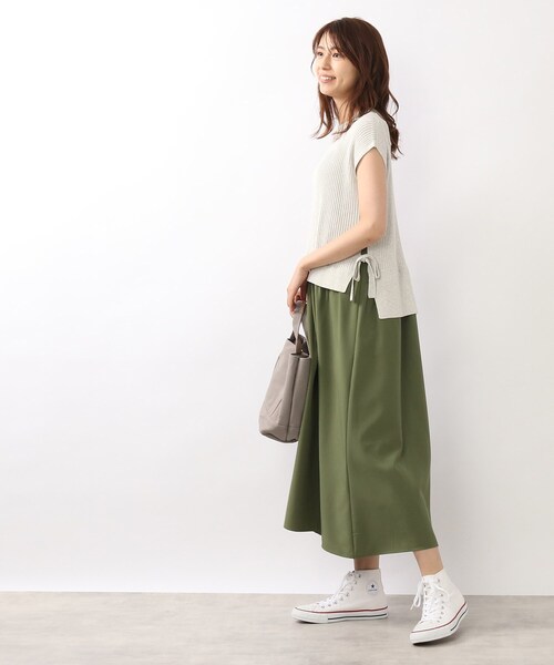 DRESKIP（ドレスキップ）の「◆【洗える/レイヤード風】ドッキングワンピース（ワンピース・レディース・ブラウン系その他/イエロー/グレー系その他/カーキ・02/03）」の17枚目の写真