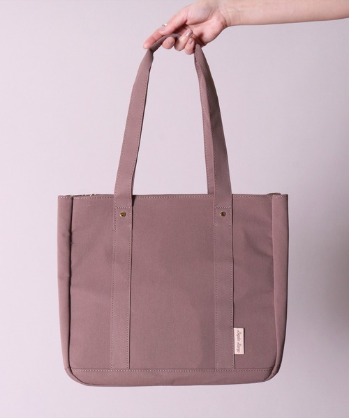 Legato Largo(レガートラルゴ)の「(LF)【Legato Largo】【探し物の時間を省こう。】 A4 トートバッグ(トートバッグ・レディース・ブラウン/グレイッシュベージュ/ミント/ブラック/ライトグレー・ONE SIZE)」の1枚目の写真