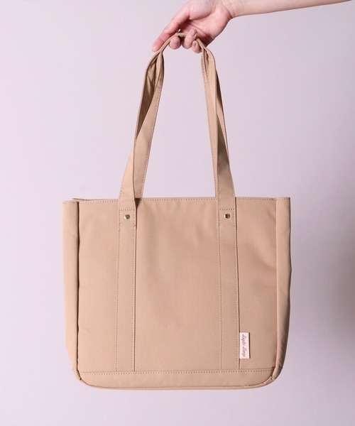 Legato Largo(レガートラルゴ)の「(LF)【Legato Largo】【探し物の時間を省こう。】 A4 トートバッグ(トートバッグ・レディース・ブラウン/グレイッシュベージュ/ミント/ブラック/ライトグレー・ONE SIZE)」の4枚目の写真