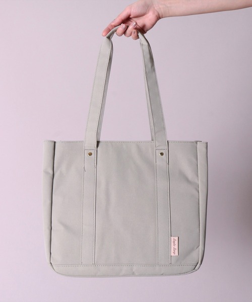 Legato Largo(レガートラルゴ)の「(LF)【Legato Largo】【探し物の時間を省こう。】 A4 トートバッグ(トートバッグ・レディース・ブラウン/グレイッシュベージュ/ミント/ブラック/ライトグレー・ONE SIZE)」の14枚目の写真