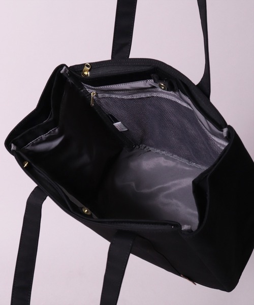 Legato Largo(レガートラルゴ)の「(LF)【Legato Largo】【探し物の時間を省こう。】 A4 トートバッグ(トートバッグ・レディース・ブラウン/グレイッシュベージュ/ミント/ブラック/ライトグレー・ONE SIZE)」の11枚目の写真