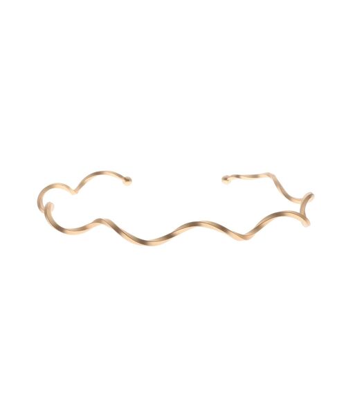 LAGUNAMOON（ラグナムーン）の「ツイストウェーブネックレス（ネックレス・レディース・ゴールド・FREE）」の3枚目の写真
