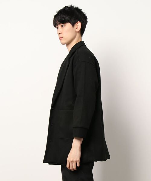 VIBGYOR（ヴィブジョー）の「ビッグシルエット チェスターコート(SP)（チェスターコート・メンズ・ベージュ/ブラック/カーキ・X-LARGE/LARGE/MEDIUM）」の20枚目の写真