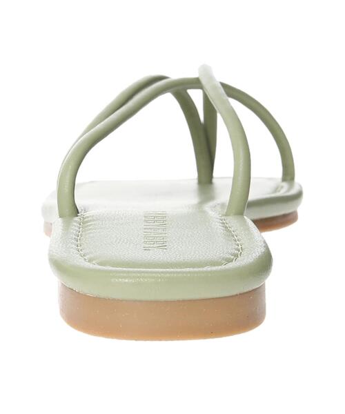 CRAFT STANDARD BOUTIQUE（クラフトスタンダードブティック）の「スクエアトングコードフラットサンダル　＊（サンダル・レディース・ブラック/ベージュ/その他6・S/M/L）」の13枚目の写真