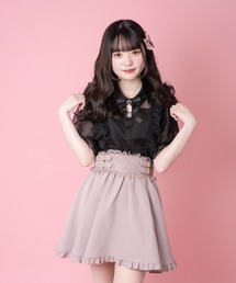 ROJITA | Wリボンラッフルシアーブラウス(シャツ/ブラウス)