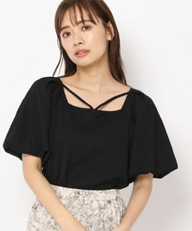 mysty woman | シャーリングストリングプルオーバー 294762(Tシャツ/カットソー)
