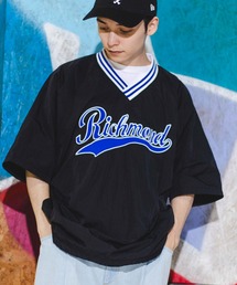 WEGO | WEGO/ラインリブナイロン半袖プルオーバー(スウェット)