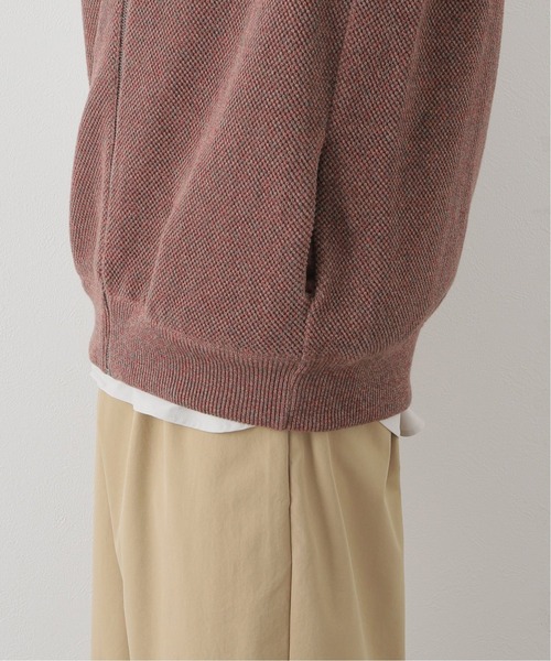 crepuscule(クレプスキュール)の「【CREPUSCULE / クレプスキュール】MOSS STITCH ZIP ベスト(ベスト・メンズ・ブラウン・2)」の5枚目の写真