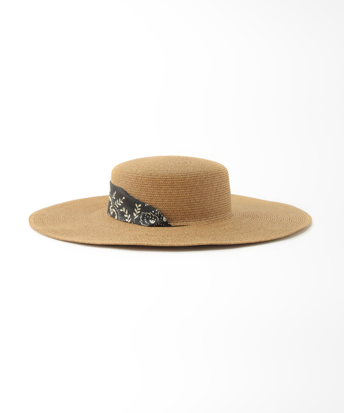 セール】【manipuri/マニプリ】HAT WITH SCARF(BANDANA)（ハット