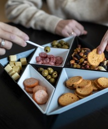 entre square（アントレスクエアー）の「KOZIOL TANGRAM セパレートプレート（食器）」