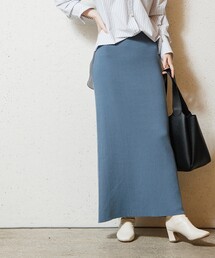 OPAQUE.CLIP | リブニットナロースカート【WEB限定サイズ】(スカート)