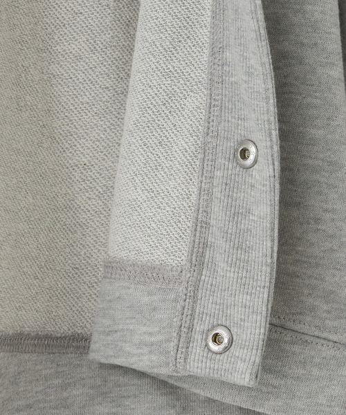 U.S. POLO ASSN.（ユーエスポロアッスン）の「【KIDS】【U.S. POLO ASSN/ユーエスポロアッスン】サガラ刺繍スウェットカーディガン（カーディガン/ボレロ・キッズ・ネイビー/グレー・120/150/100/140）」の9枚目の写真