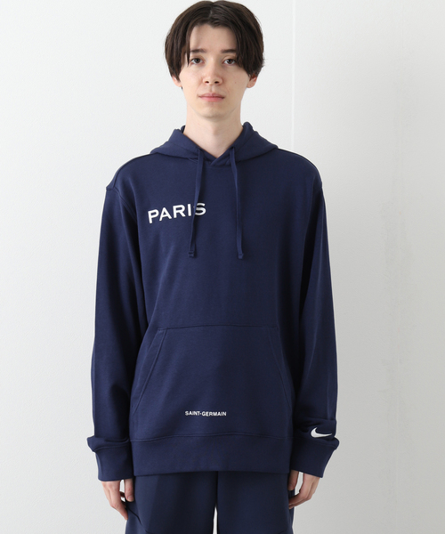 NIKE(ナイキ)の「【NIKE / ナイキ】PSG M NK GFA FLC HOODIE FT(パーカー・メンズ・ネイビー/ピンク/ブルー系その他・MEDIUM/LARGE/X-LARGE/XX-LARGE/SMALL)」の4枚目の写真