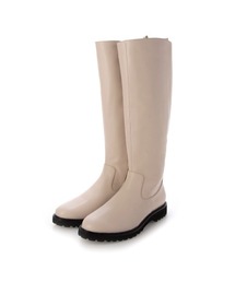 carino（カリーノ）の「【レイン対応】タンクソールロングブーツ（ブーツ）」