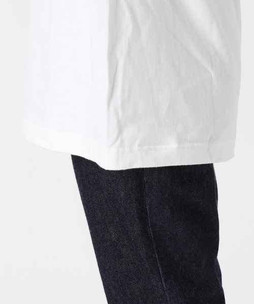 POET MEETS DUBWISE（ポエットミーツダブワイズ）の「《別注》POET MEETS DUBWISE KILLIMAN JAH LOW WORKS COLLAGE：カットソー（Tシャツ/カットソー・レディース・ホワイト・FREE）」の17枚目の写真