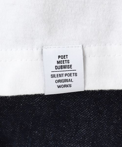 POET MEETS DUBWISE（ポエットミーツダブワイズ）の「《別注》POET MEETS DUBWISE KILLIMAN JAH LOW WORKS COLLAGE：カットソー（Tシャツ/カットソー・レディース・ホワイト・FREE）」の20枚目の写真