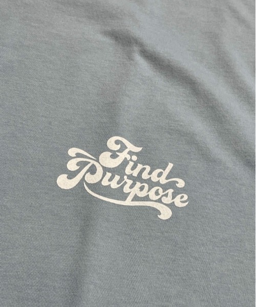 JACKROSE（ジャックローズ）の「JE・フラワーモチーフBIGロンＴ（Tシャツ/カットソー・メンズ・ブルー/パープル/ホワイト/ライトグレー・M/L）」の9枚目の写真