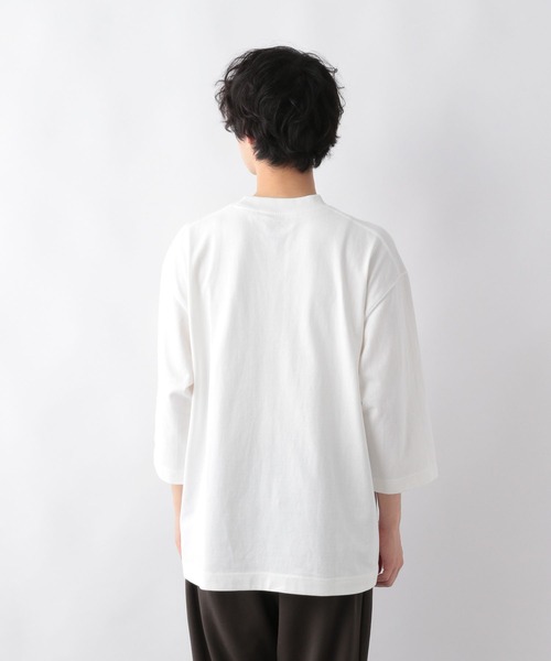 GLOBAL WORK(グローバルワーク)の「ヘビロッTEE/7分袖/295189(Tシャツ/カットソー・メンズ・ホワイト/チャコールグレー/グレー・SMALL/MEDIUM/LARGE/X-LARGE)」の8枚目の写真